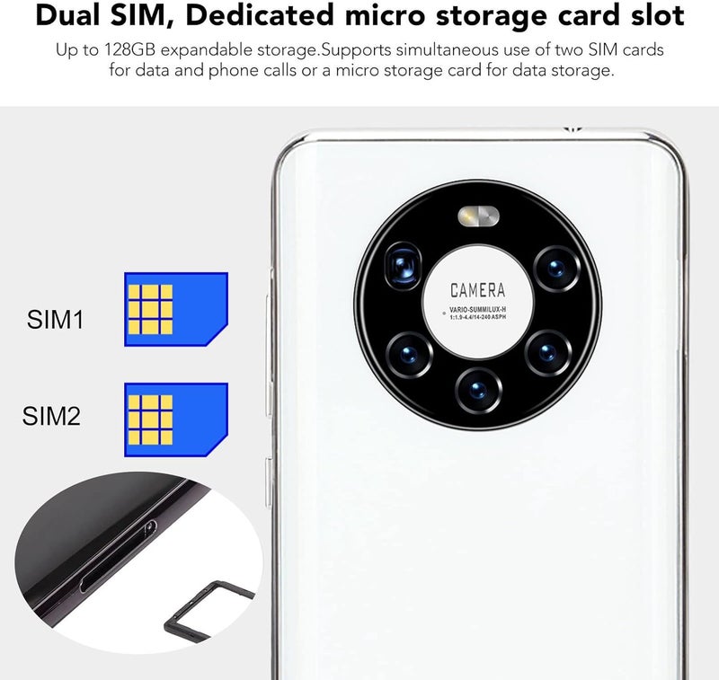 woobles هاتف ميت 41 برو، هاتف محمول غير مقفل مع استشعار المسافة 3G، 4GB 64GB استشعار الجاذبية للحياة اليومية (قابس أمريكي) - Image 3